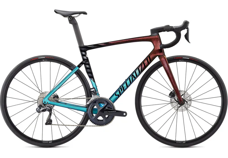 Specialized Tarmac SL7 Expert Ultegra Di2 - Ura Turquoise/Red Gold