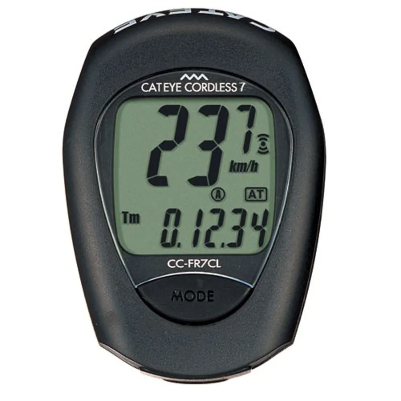 Cateye Cordless 3 - 7 Function Computer in Black