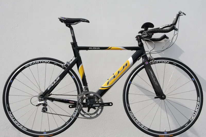 Fuji Alhoa TT Bike in Black Orange size 56cm