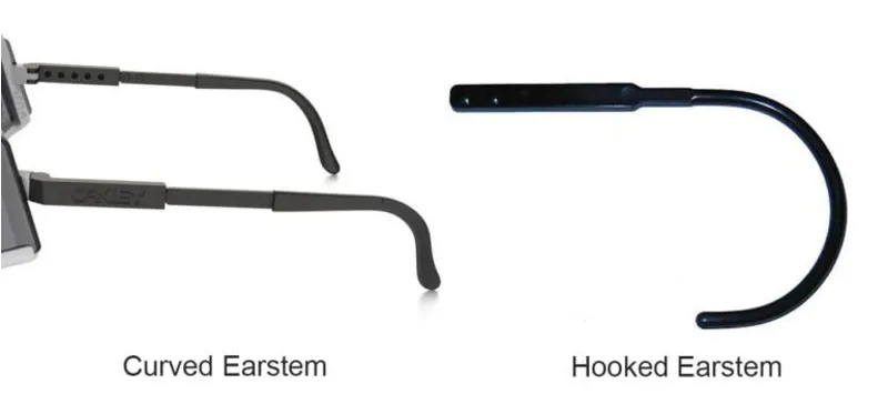 Oakley Eyeshade System Ear Replacement Kit in Black-1