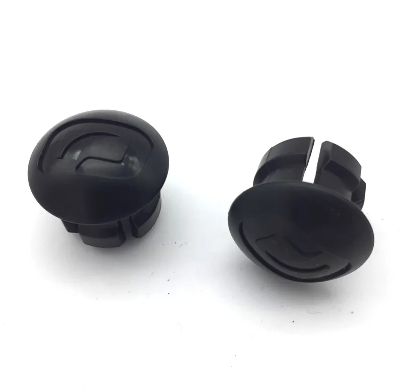 Pinarello Most Dome Bar Plugs for Road Bars in Black