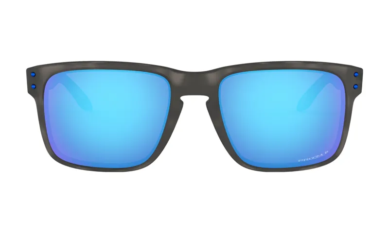 Oakley Holbrook Matte Black Tortoise with Prizm Sapphire Polarized-1