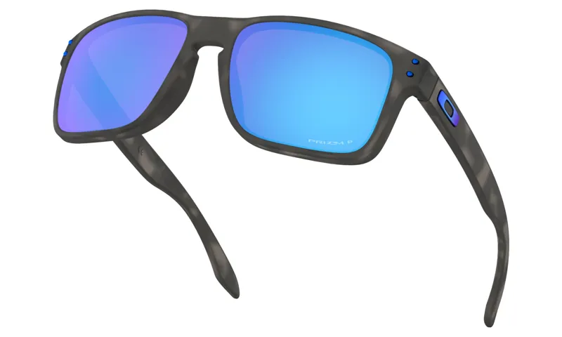 Oakley Holbrook Matte Black Tortoise with Prizm Sapphire Polarized-3