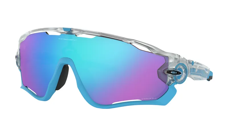 Oakley Jawbreaker Crystal Pop Matte Clear with Prizm Sapphire