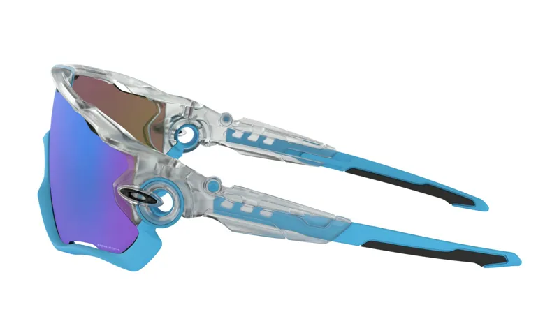 Oakley Jawbreaker Crystal Pop Matte Clear with Prizm Sapphire