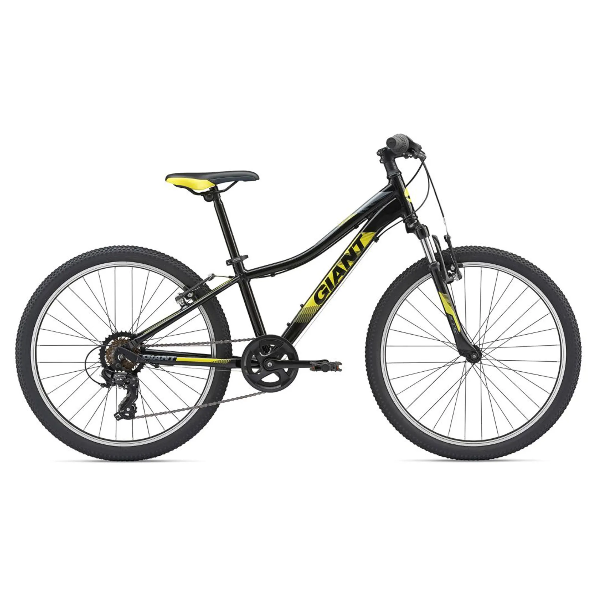 Giant XtC Jr 24 Black Neon Yellow Charcoal