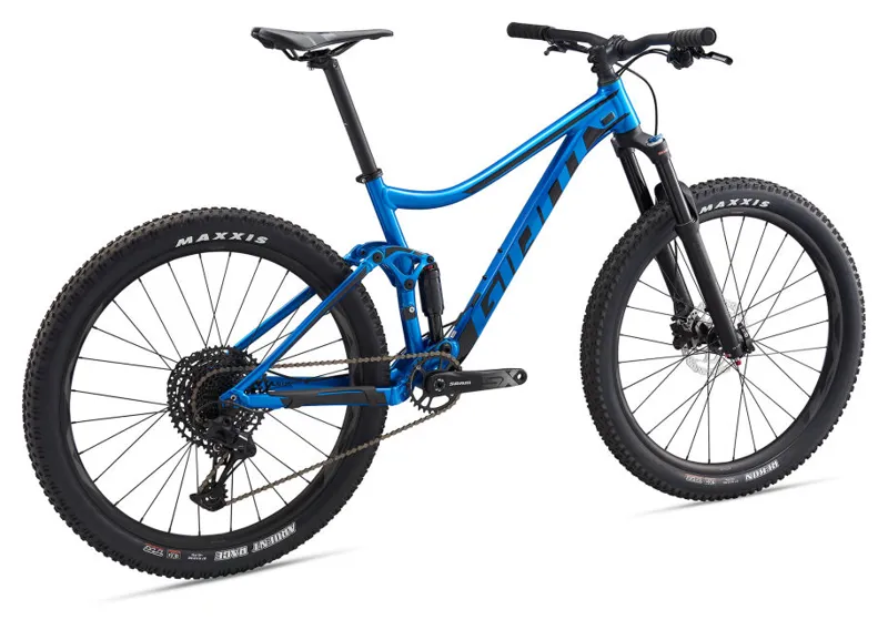 Giant Stance 2 27.5 Full Suspension Mountain Bike Metallic Blue