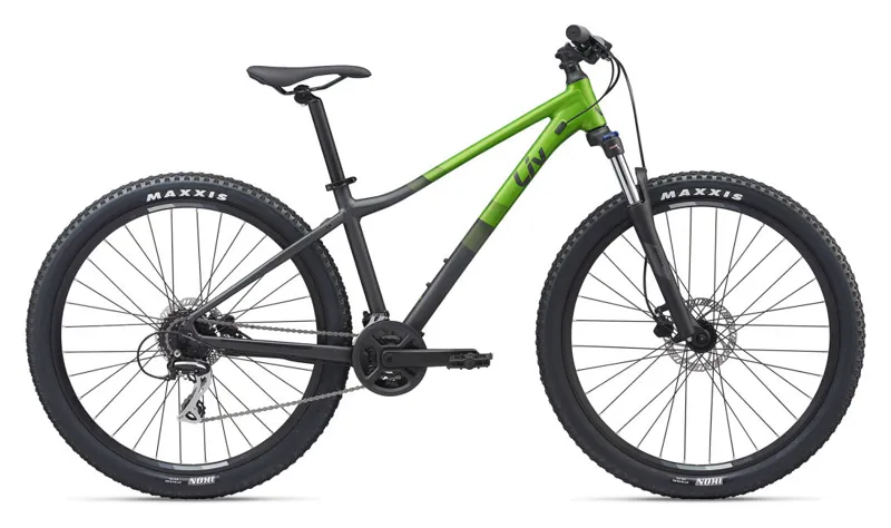 Liv Tempt 3 Matte Metallic Green Matte Gunmetal Black