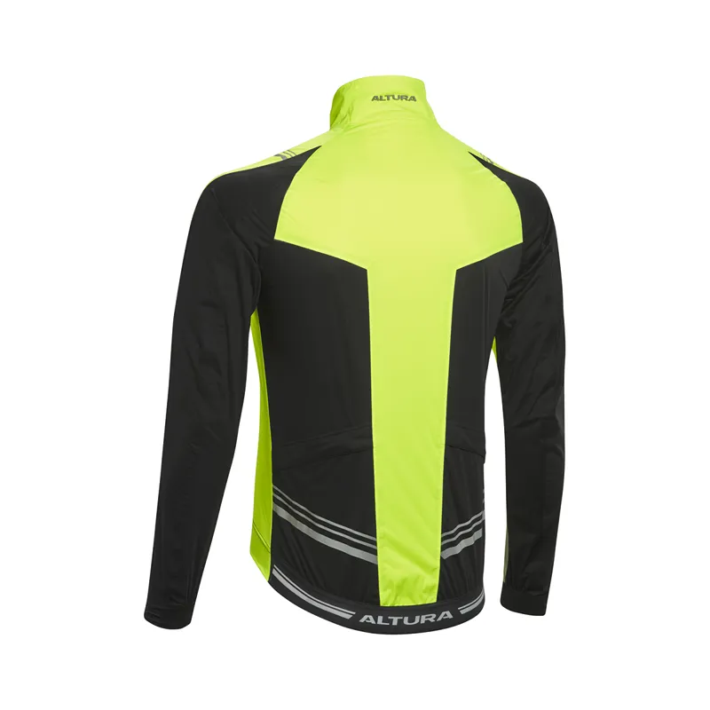 Altura Podium Elite Waterproof Jacket Hi Vis Black/Yellow-1