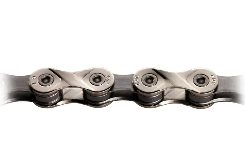 KMC X9-93 Silver Grey 9 Speed Chain 116 Link