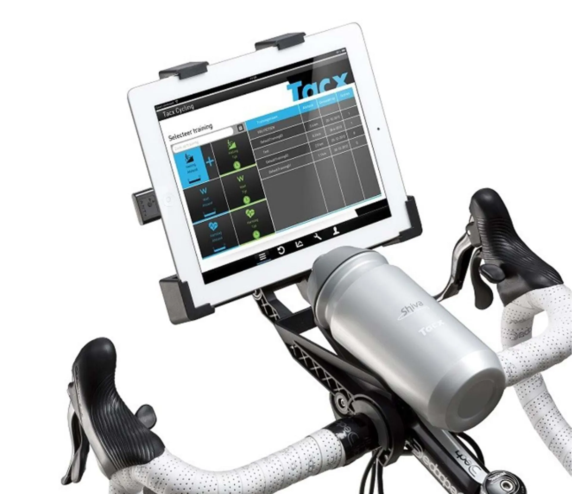 Tablet stand for bike trainer outlet