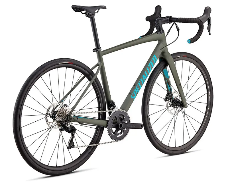 Specialized Diverge Comp E5 - Satin Oak Green/Aqua Camo-1