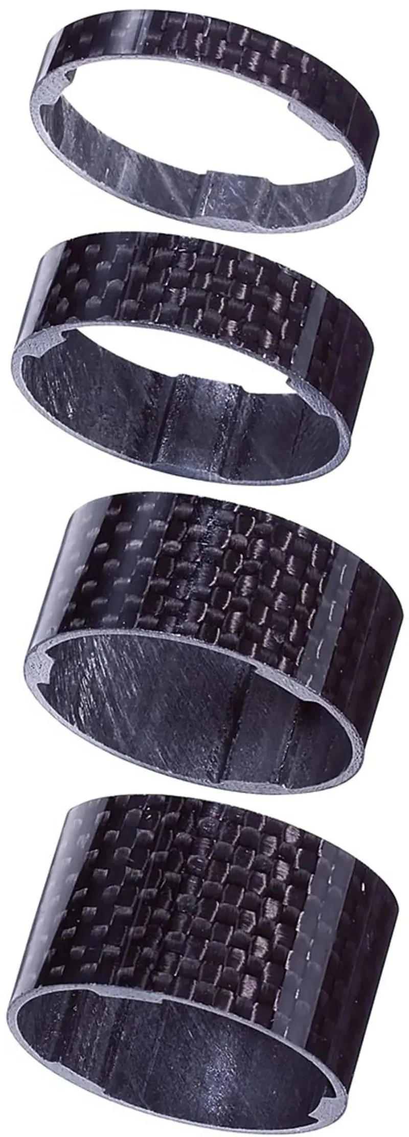 BBB BHP-35 UltraSpace 1.1/8 Carbon Headset Spacer Set