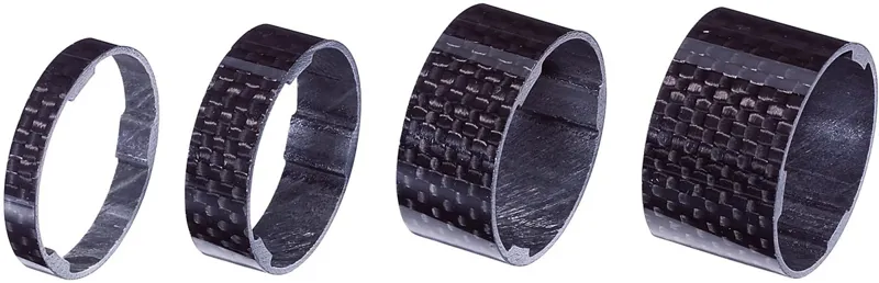 BBB BHP-35 UltraSpace 1.1/8 Carbon Headset Spacer Set-1