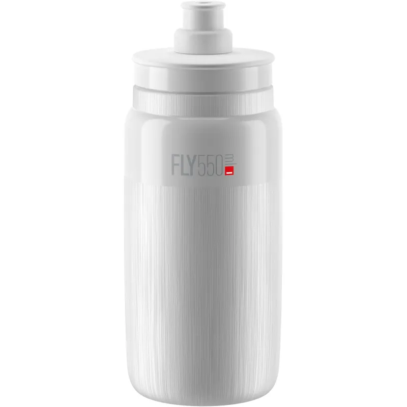 Elite Fly Tex Water Bottle in White