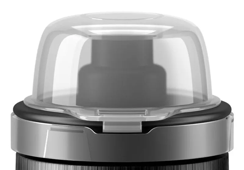 Elite Fly Bottle Gravel Dirt Valve Cap Lid in Clear