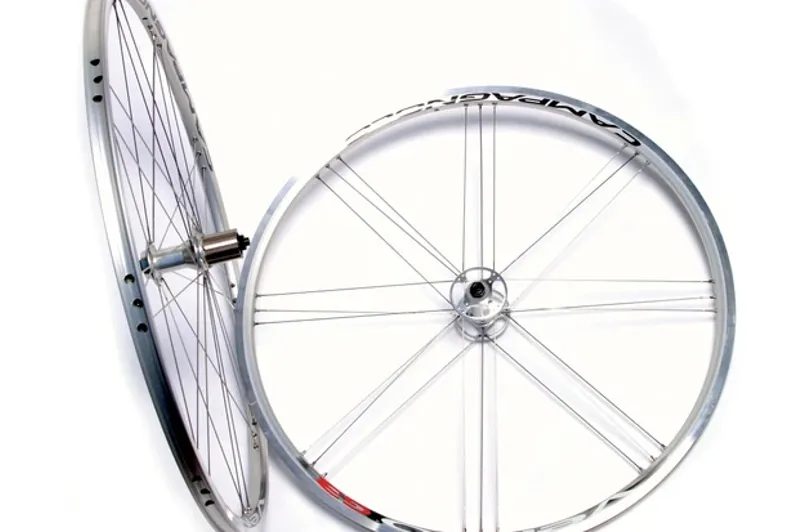 Campagnolo Vento G3 10 Speed Campy Rim Brake Wheel Set in Silver-1