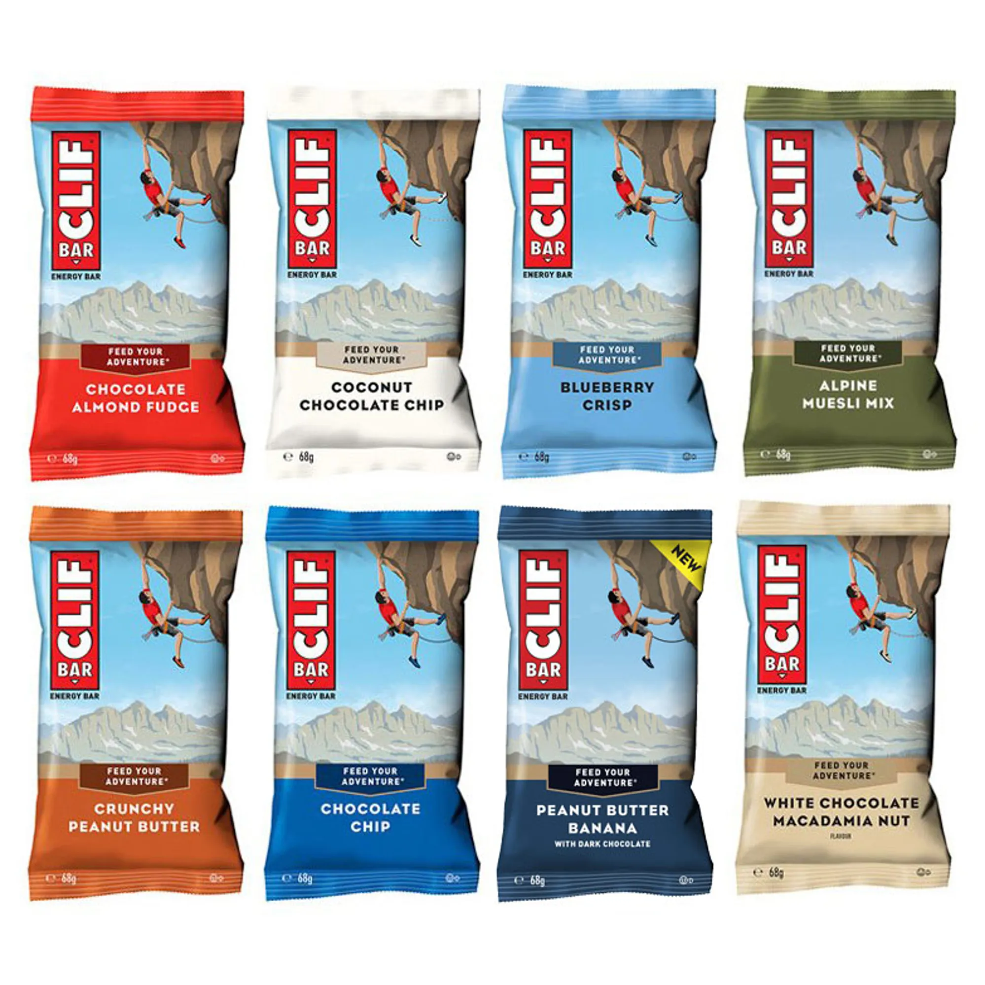 Cleif Clif Bar 68g in Various Flavours
