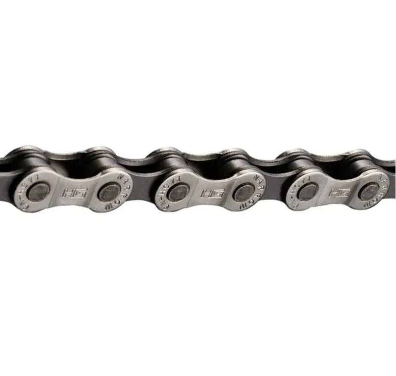 Shimano HG71 6/7/8 Spd 116 Link with Quicklink Chain in Grey
