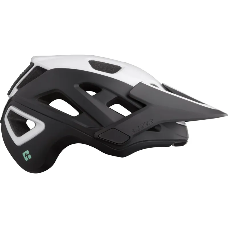 Lazer Jackal KinetiCore Helmet in Matt White/Black-1