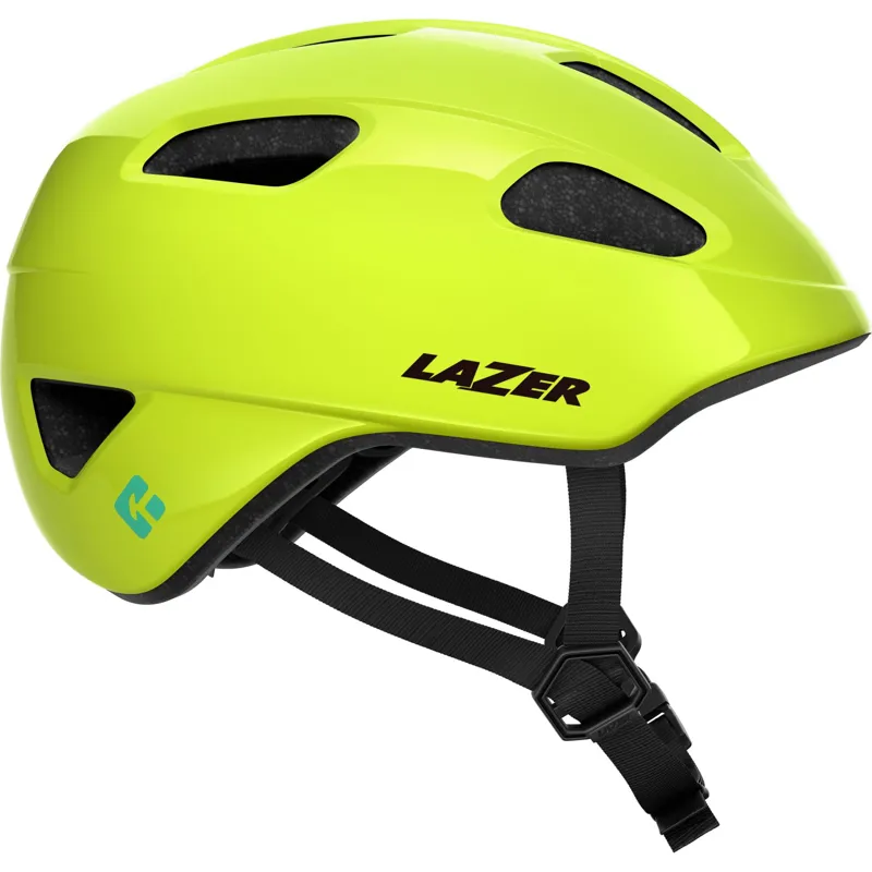Lazer NutZ 2.0 KinetiCore 50-56cm Youth Helmet in Flash Yellow-1