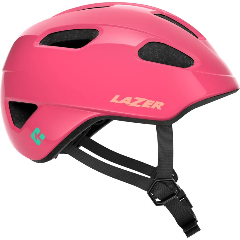 Lazer PNut 2.0 KinetiCore 46-52cm Childs Helmet in Fuscia Pink-1