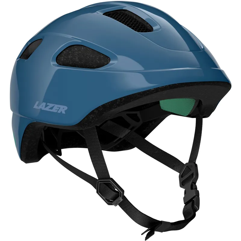 Lazer NutZ 2.0 KinetiCore Youth Helmet in Blue Steel-1