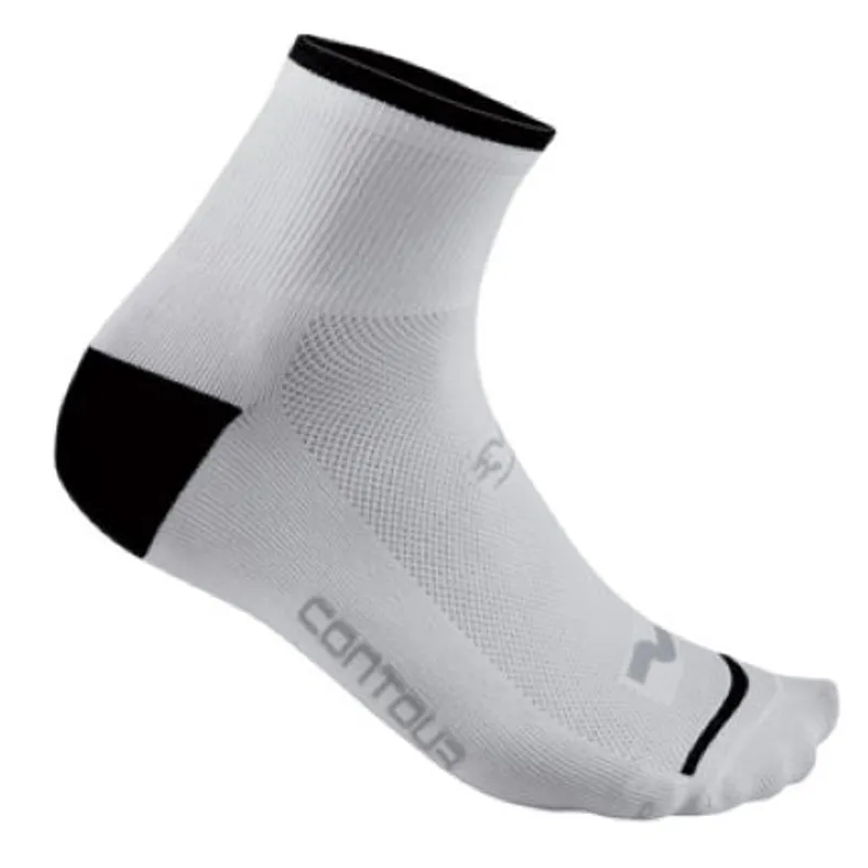 De Marchi Contour EVO Socks in White Size Small