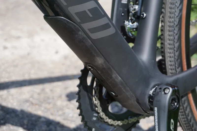 Specialized Diverge Rubber Downtube Protector in Black-1