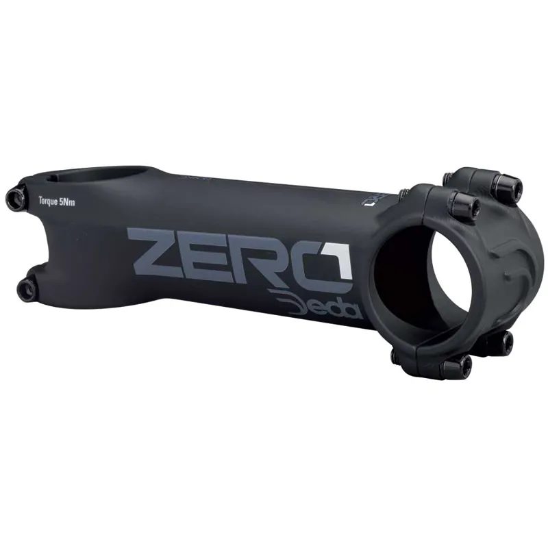 Deda Zero1 Stem in Black On Black 80mm