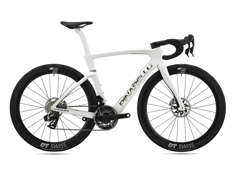 Pinarello Dogma F Disc Frame in G113 Edge Crystal White-7
