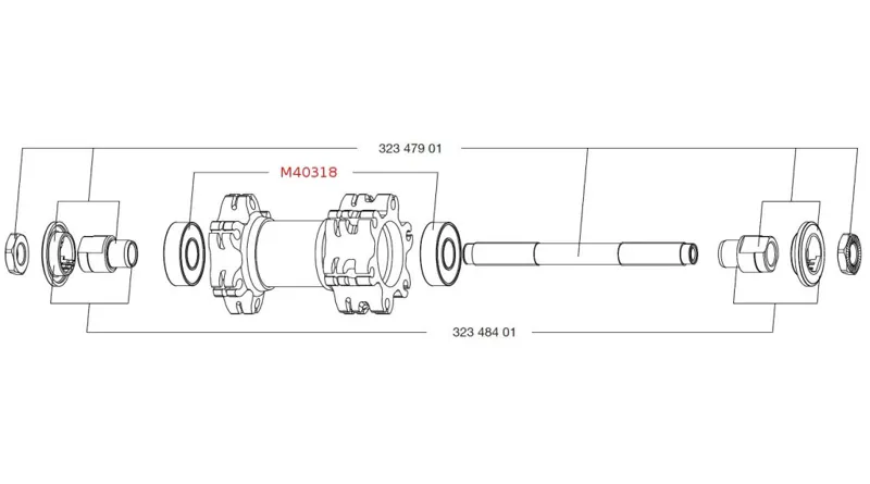 Mavic 6001 Hub Bearing Kit-1