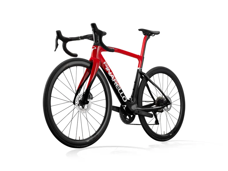 Pinarello F7 Disc with Ultegra Di2 12 Speed and Most Ultrafast Cabon Wheels in Razor Red size 51cm-2