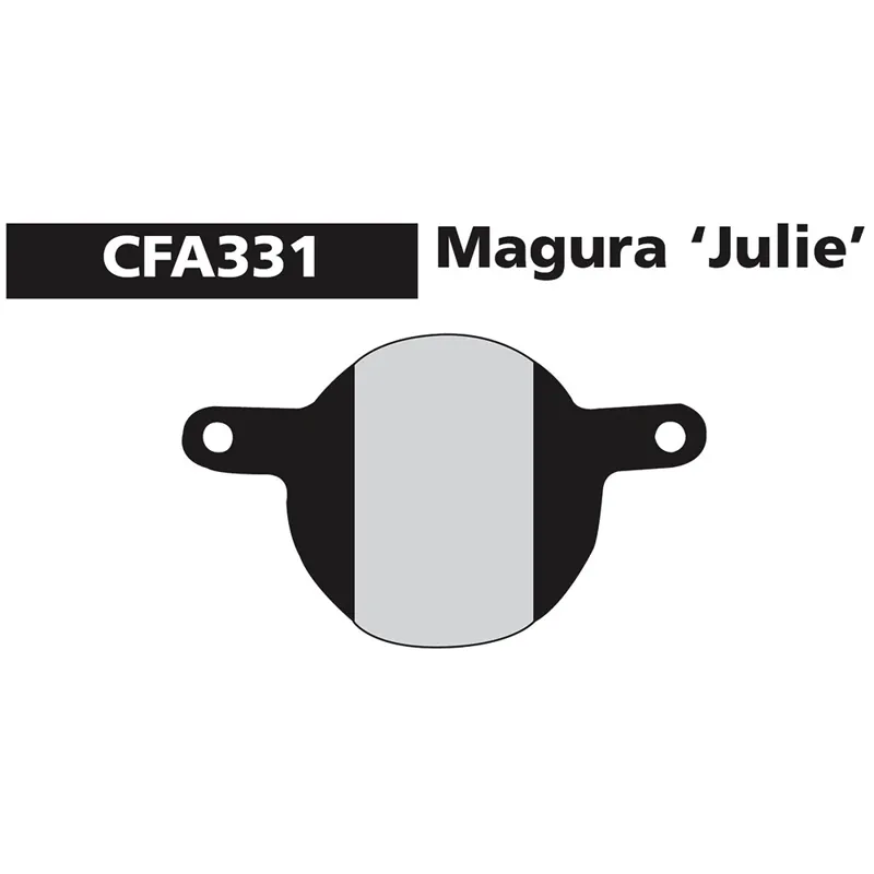 EBC Green FA331 Disc Brake Pads for Magura Julie Brakes Shop Soiled-1