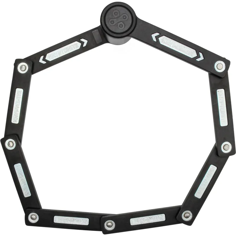 Kryptonite Keeper Mini Folding Lock 80cm in Black