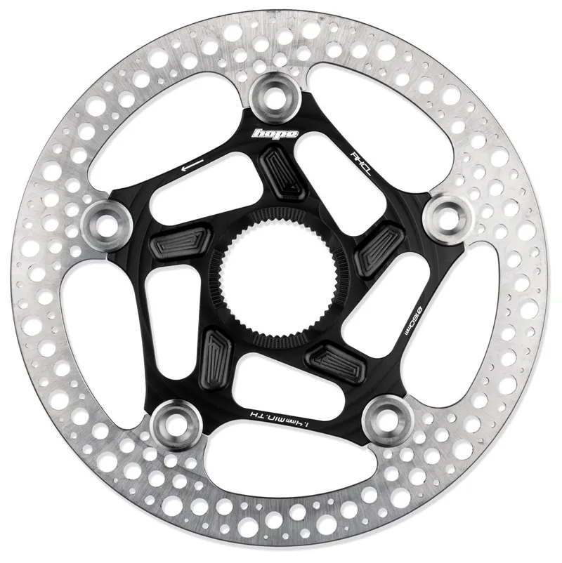 Hope RX Centre Lock Disc Rotor Size 160mm in Black