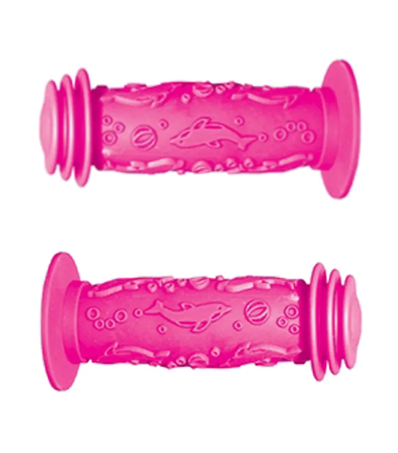 Oxford Junior Dolphin Handlebar Grip in Pink