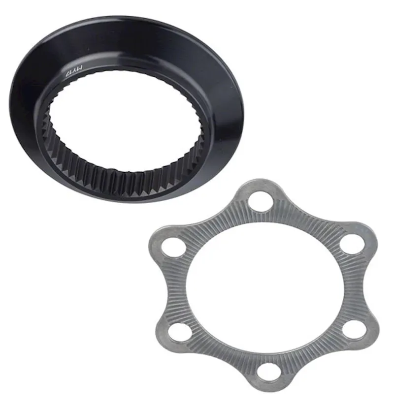 DT Centre-Lock to 6-bolt fitting adapter for MTB and 15 mm Axles Without Lockring-1