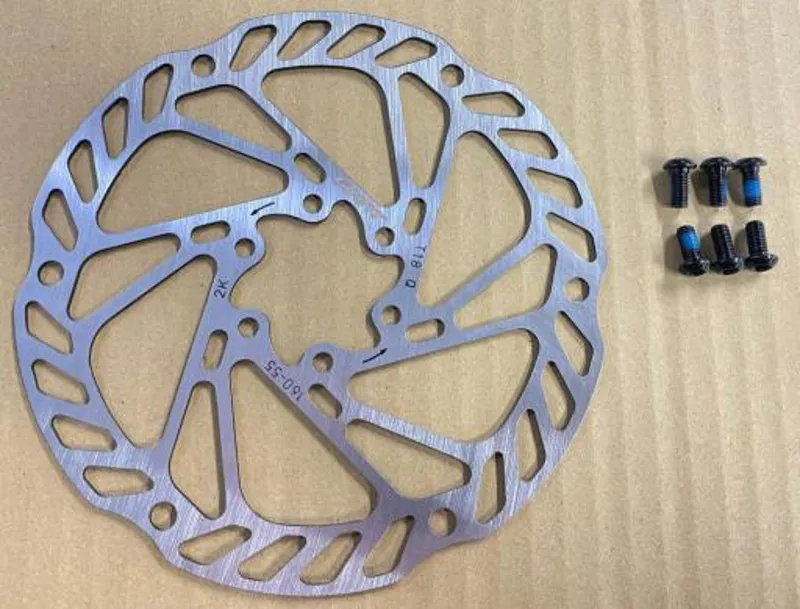 Tektro T18 Giant 6 Bolt Disc Rotor in 160mm-1