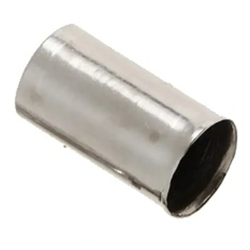 M:Part Brass 5mm Ferrule in Silver x1
