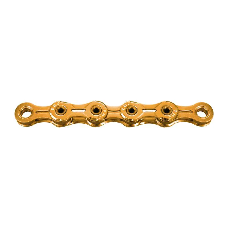 KMC X10-SL Light Weight Chain 112 Links in Gold Ti- N Coated