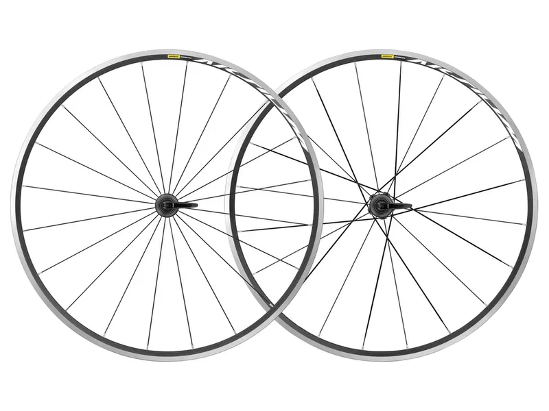Mavic Aksium Rim Brake Wheels Pair in Black