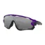 Oakley Jawbreaker Infinite Hero Collection in Electric Purple with Prizm Black