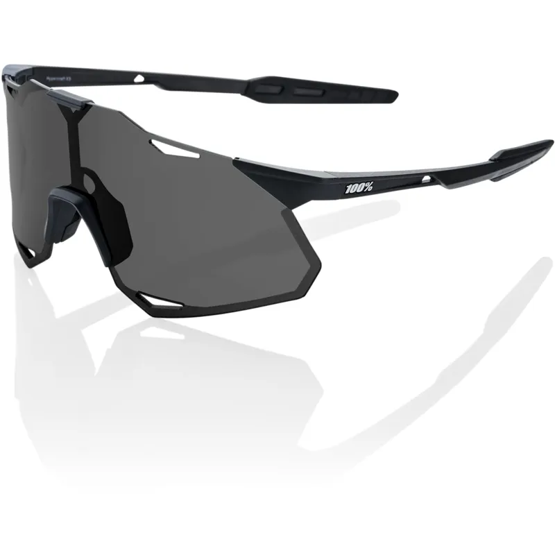 100Percent Hypercraft XS in Matt Black with Black Smoke Lens