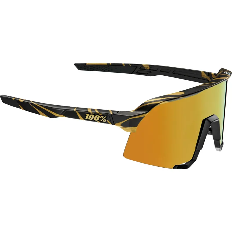 100Percent S3 in Limited Edition Sagan Black with Gold Lens