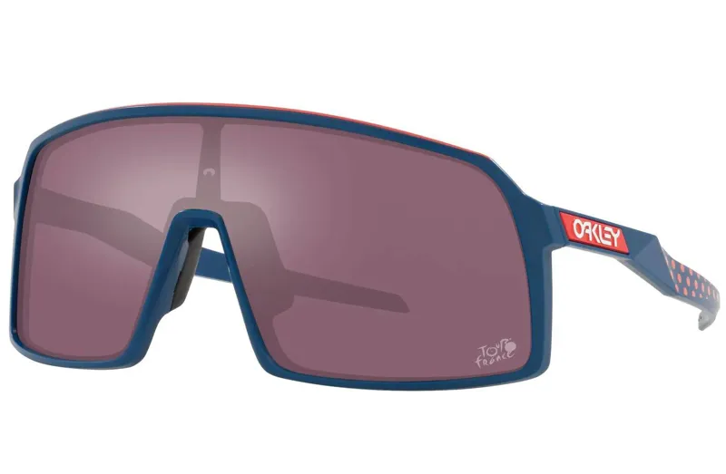 Oakley Sutro in TDF Poseidon With Prizm Road Black Lens