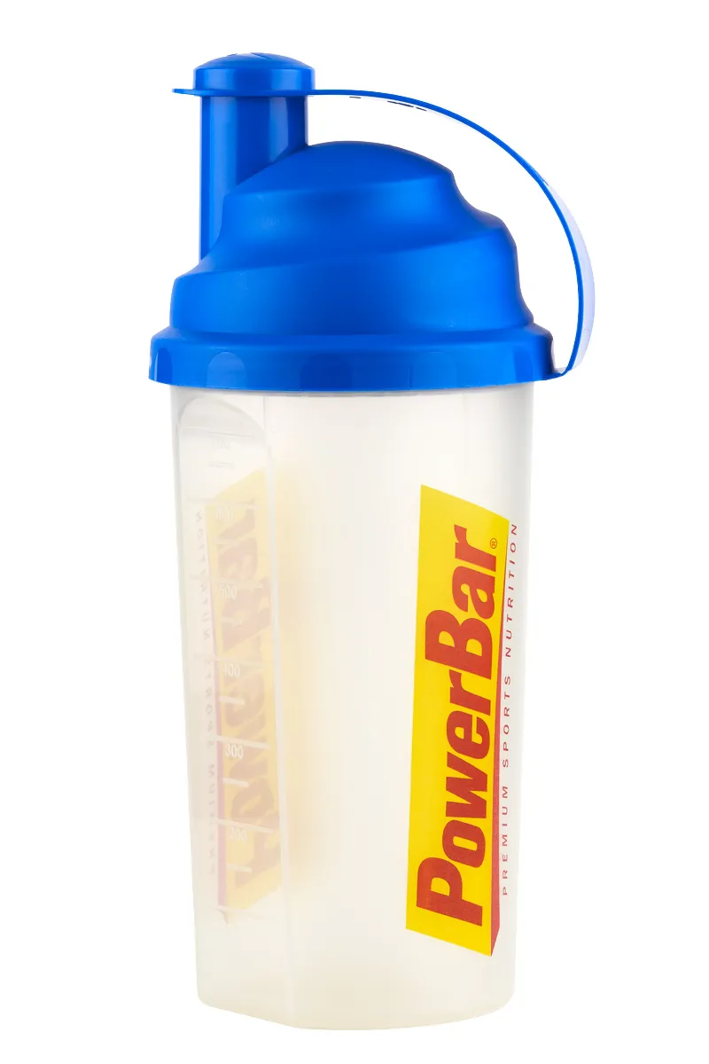 Powerbar Protein Shaker 700ml Water Bottle in Clear/Blue-1