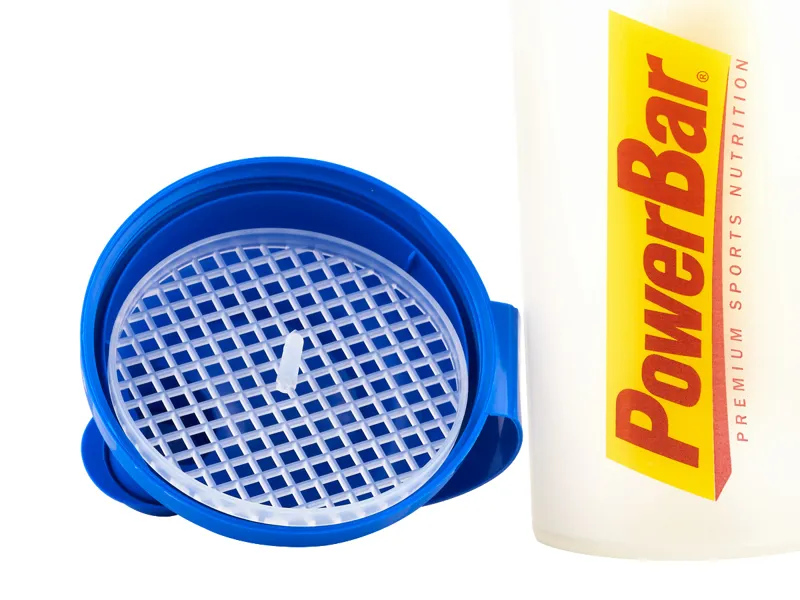 Powerbar Protein Shaker 700ml Water Bottle in Clear/Blue-2