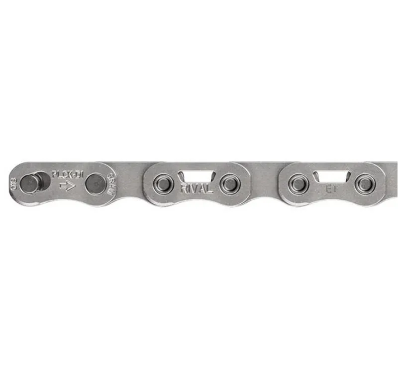 Sram Rival E1 12/13 Speed Flattop Chain With Powerlock In Silver