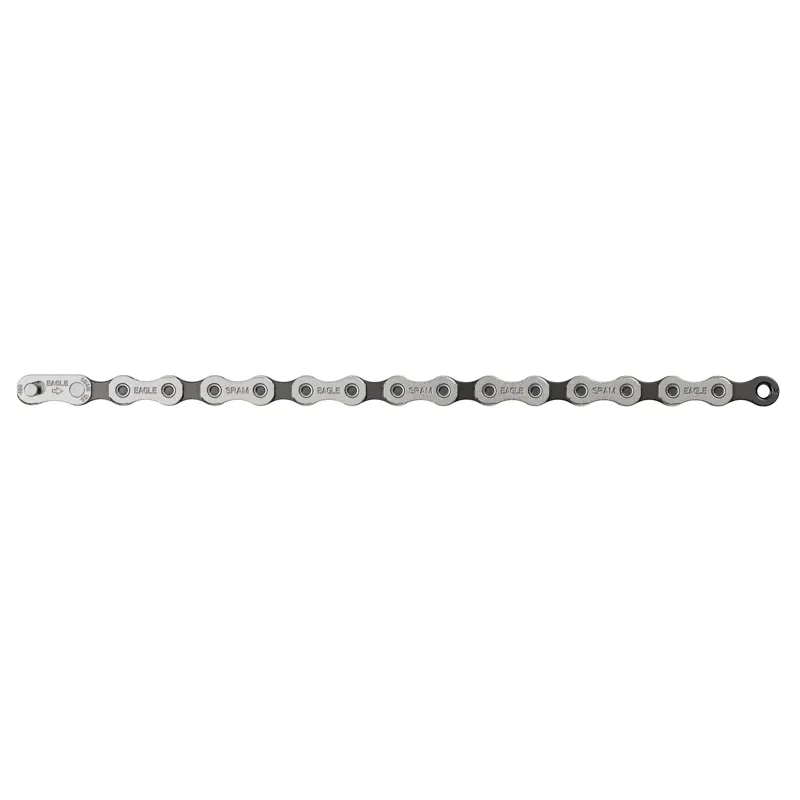 Sram S200 Eagle Drivetrain Solid Pin with 126 Links in Silver/Black-1